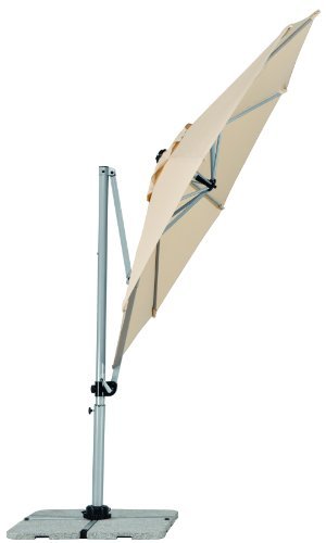 Schneider Sonnenschirm Samos, natur, ca. 300 cm Ø, 8-teilig, rund - 
