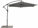 Schneider Sonnenschirm Venus, grau, ca. 300 cm Ø, 6-teilig, rund -