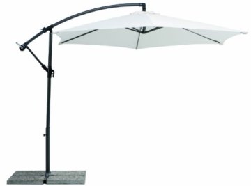 Schneider Sonnenschirm Venus, natur, ca. 300 cm Ø, 6-teilig, rund -