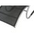 Siena Garden 104898 Swingliege Adria Aluminium-Gestell silber Ranotex®-Gewebe 4*4 schwarz Armlehnen gepolstert, mit Kopfteil - 