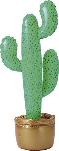 Smiffys, Aufblasbarer Kaktus, Größe: ca. 91 cm, Grün, 26362 -
