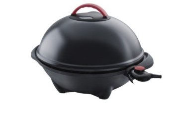 Steba VG 300 elektrischer Barbecue-Hauben-Grill, schwarz / rot - 