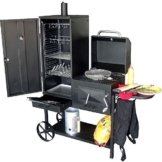 Syntrox Germany Smoker Bovini 2 Barbecue BBQ Grill Räucherofen Holzkohlegrill Grillwagen -