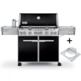 WEBER Gasgrill, Summit E-670, Black -